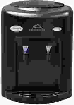 The Avalanche Counter Top Plumbed-In Water Cooler In Black